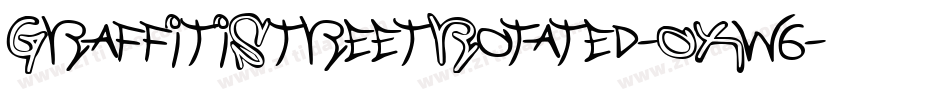 GraffitiStreetRotated-OXw6字体转换