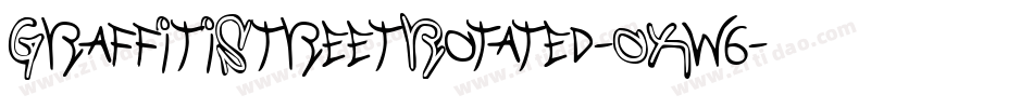 GraffitiStreetRotated-OXw6字体转换
