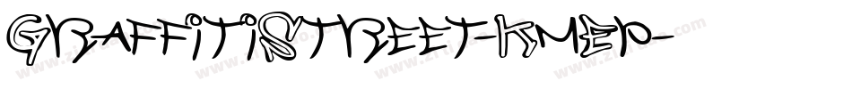 GraffitiStreet-KmEp字体转换