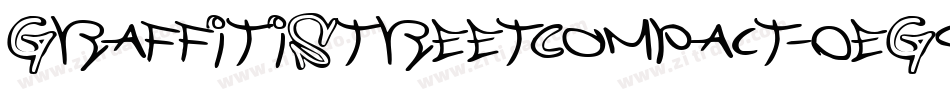 GraffitiStreetCompact-0eG9字体转换