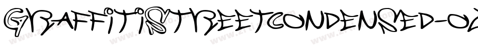 GraffitiStreetCondensed-oz3d字体转换