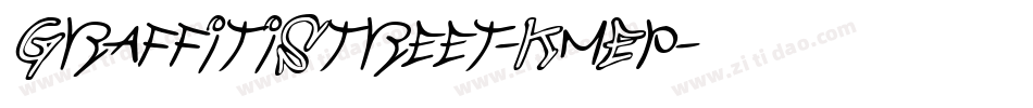 GraffitiStreet-KmEp字体转换