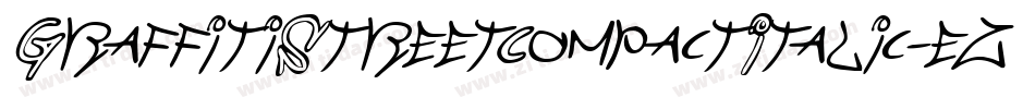 GraffitiStreetCompactItalic-ez5m字体转换 GraffitiStreetCompactItalic-ez5m字体转换
