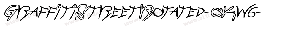 GraffitiStreetRotated-OXw6字体转换