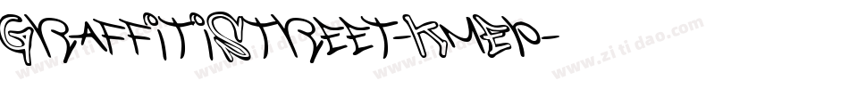 GraffitiStreet-KmEp字体转换