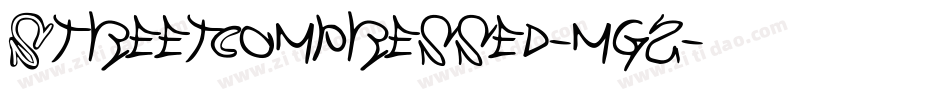 StreetCompressed-mg2字体转换