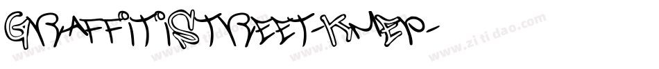 GraffitiStreet-KmEp字体转换
