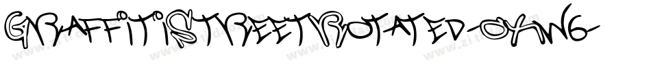 GraffitiStreetRotated-OXw6字体转换