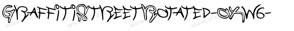GraffitiStreetRotated-OXw6字体转换