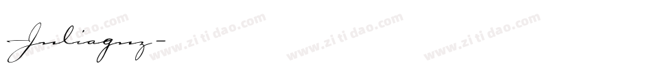 Juliaguz字体转换