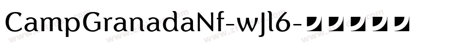 CampGranadaNf-wJl6字体转换