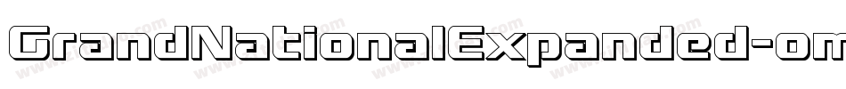 GrandNationalExpanded-om6z字体转换 GrandNationalExpanded-om6z字体转换