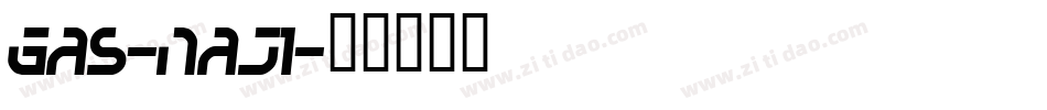 Gas-nAj1字体转换