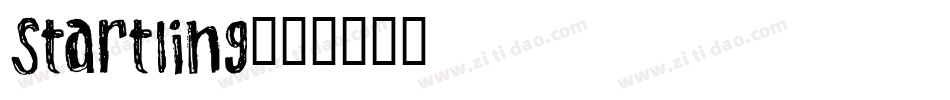 Startling字体转换