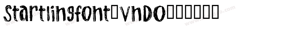 Startlingfont-vnDO字体转换