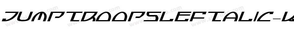 JumptroopsLeftalic-Kz7e字体转换