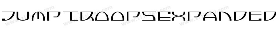 JumptroopsExpanded-Y7zL字体转换