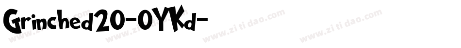 Grinched20-0YKd字体转换