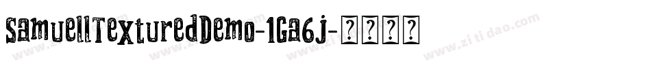 SamuellTexturedDemo-1Ga6j字体转换