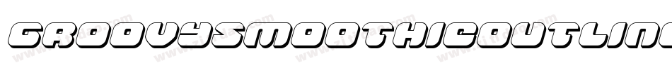 GroovySmoothieOutline-O468字体转换