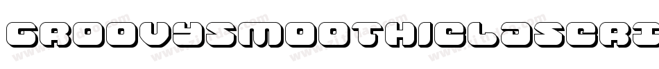 GroovySmoothieLaserItalic-al6o字体转换