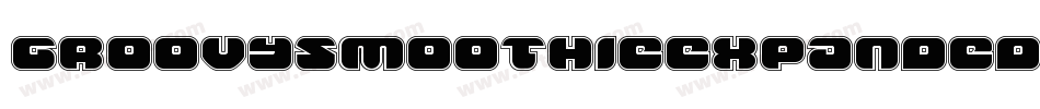 GroovySmoothieExpanded-LX6G字体转换