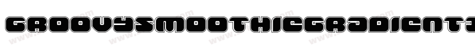 GroovySmoothieGradientItal-omnA字体转换