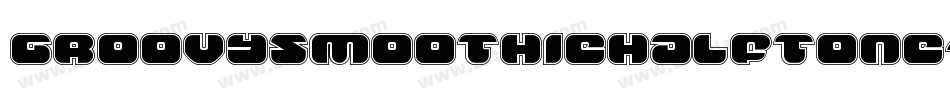 GroovySmoothieHalftone-4Aw6字体转换