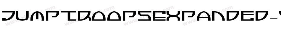 JumptroopsExpanded-Y7zL字体转换