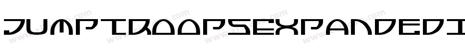 JumptroopsExpandedItalic-rjgK字体转换 JumptroopsExpandedItalic-rjgK字体转换