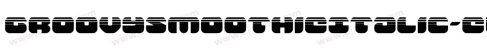 GroovySmoothieItalic-eB6g字体转换