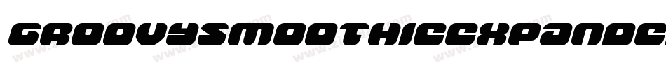 GroovySmoothieExpanded-LX6G字体转换