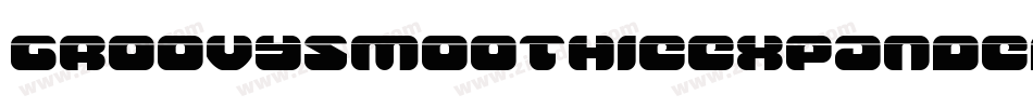 GroovySmoothieExpanded-LX6G字体转换