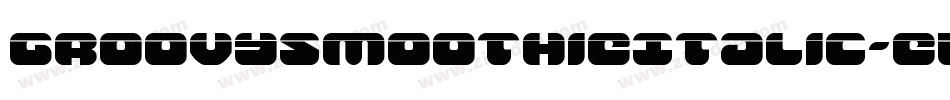 GroovySmoothieItalic-eB6g字体转换