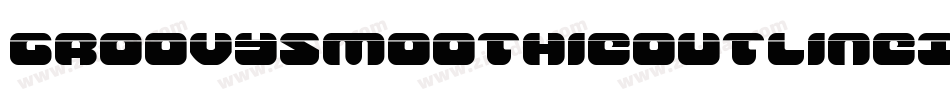 GroovySmoothieOutlineItalic-ZD6x字体转换