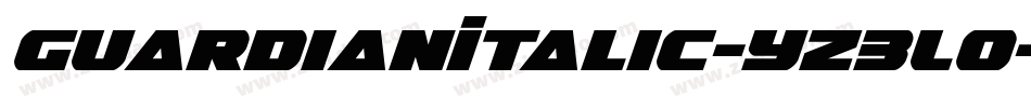 GuardianItalic-Yz3Lo字体转换