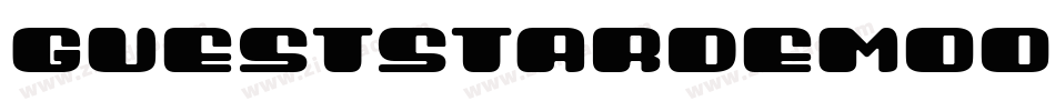 GuestStarDemoOutline-MVW1x字体转换