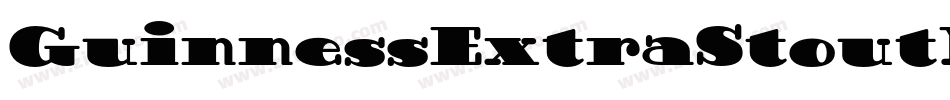 GuinnessExtraStoutNf-JOno字体转换