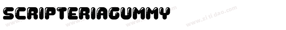 ScripteriaGummy字体转换