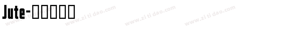 Jute字体转换