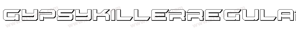 GypsyKillerRegular-Wvmz字体转换