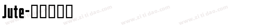 Jute字体转换