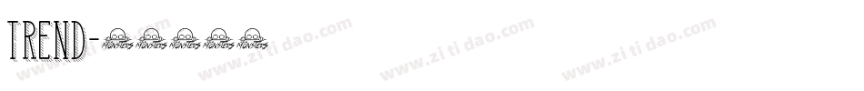 Trend字体转换