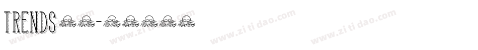 trends字体字体转换
