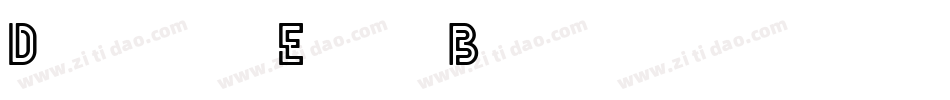 Denver-ExtraBold字体转换