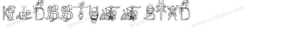KidsStuff-Byxd字体转换