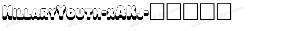 HillaryYouth-xAKj字体转换