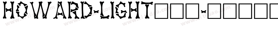 Howard-Light(1)字体转换