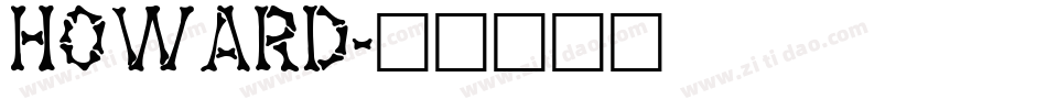 Howard字体转换