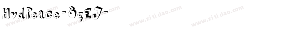 HvdPeace-8qEJ字体转换